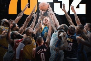 开云体育注册入口-库里季后赛对现役9大球星70胜32负 对老詹17胜11负 对哈登14胜6负